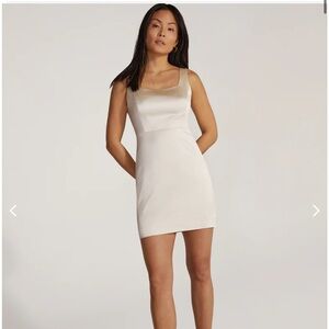 Favorite Daughter Satin Break Up Dress